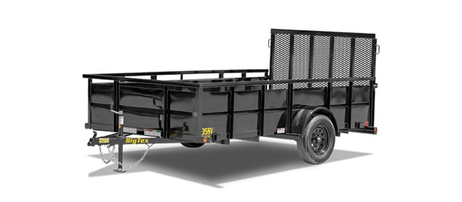 Big Tex 35SV, Single Axle Landscape, 77" x 12', 3K Image 0