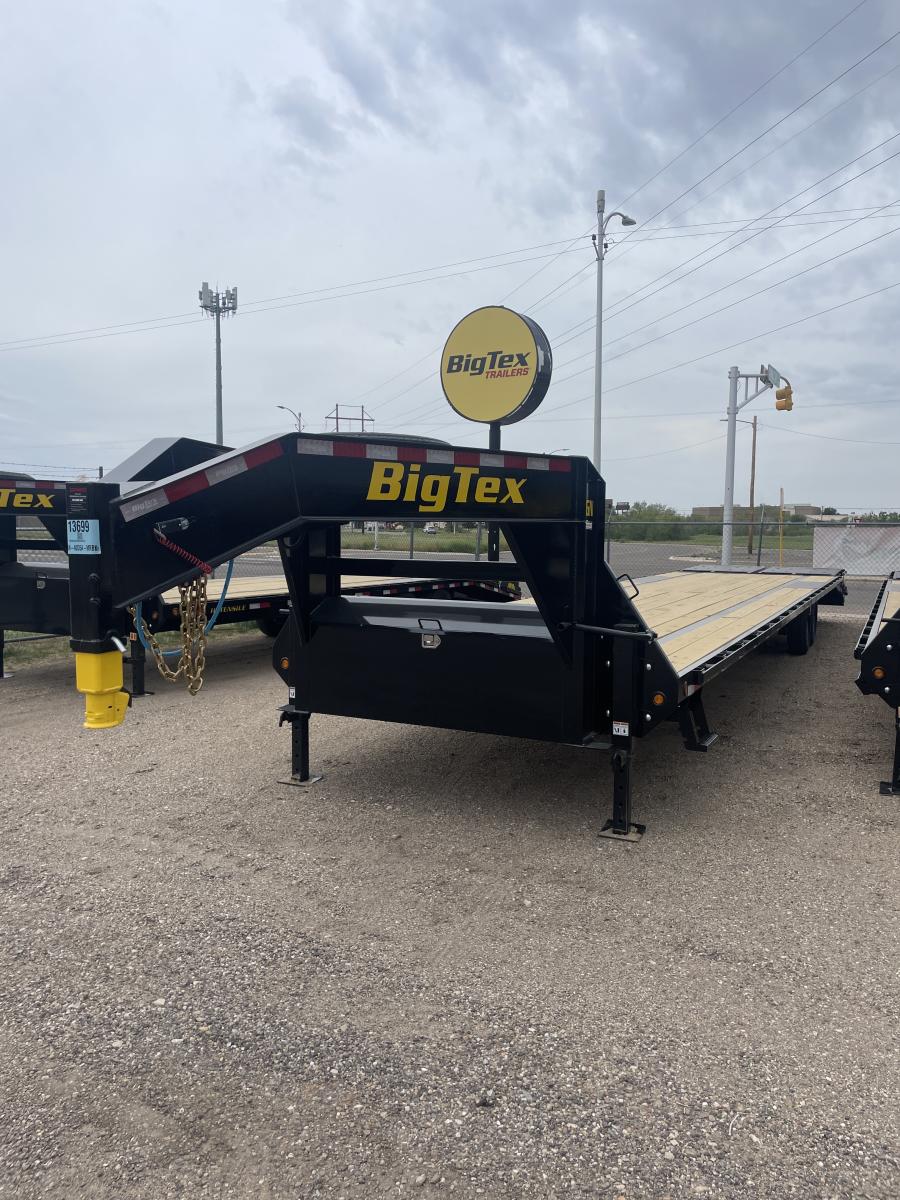 Big Tex 16GN, Gooseneck, 102″ x 40′, 17.5K, Dovetail, Mega Ramps Image 0