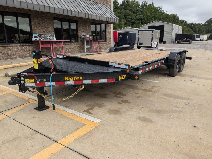 Big Tex 16EH, Equipment, 83" X 24', 17.5K, Dovetail, Mega Ramps, X-Series Image 2