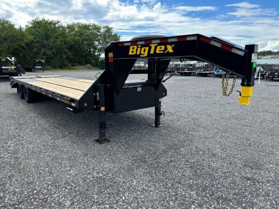 Big Tex 22GN, Gooseneck, 102" x 33', 23.9K, Dovetail, Mega Ramps Image 1