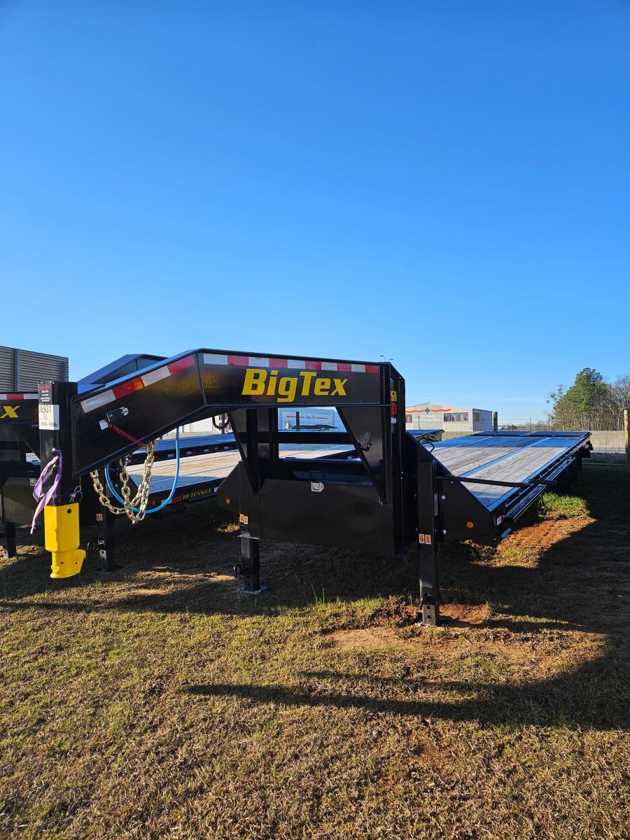 Big Tex 22GN, Gooseneck, 102" x 40', 23.9K, Dovetail, Mega Ramps Image 0