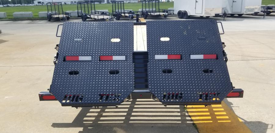 Big Tex 14EH, Equipment, 83" x 18', 15.4K, Dovetail, Mega Ramps, X-Series Image 6