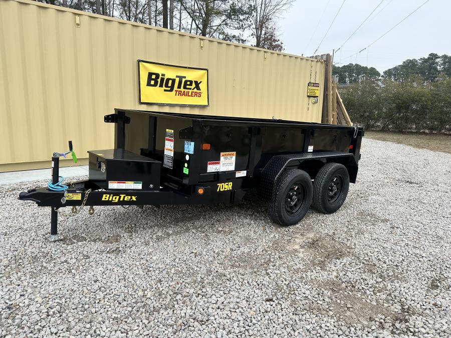 Big Tex 70SR, Dump, 60" x 10', 7K, Double Rear Doors Image 1