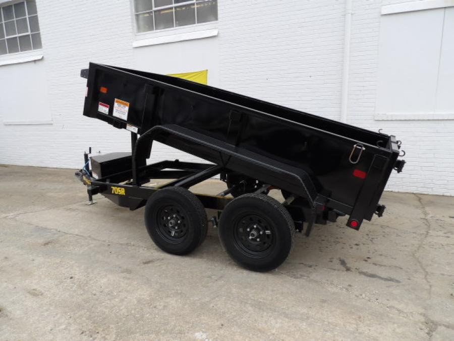 Big Tex 70SR, Dump, 60" x 10', 7K, Double Rear Doors Image 2
