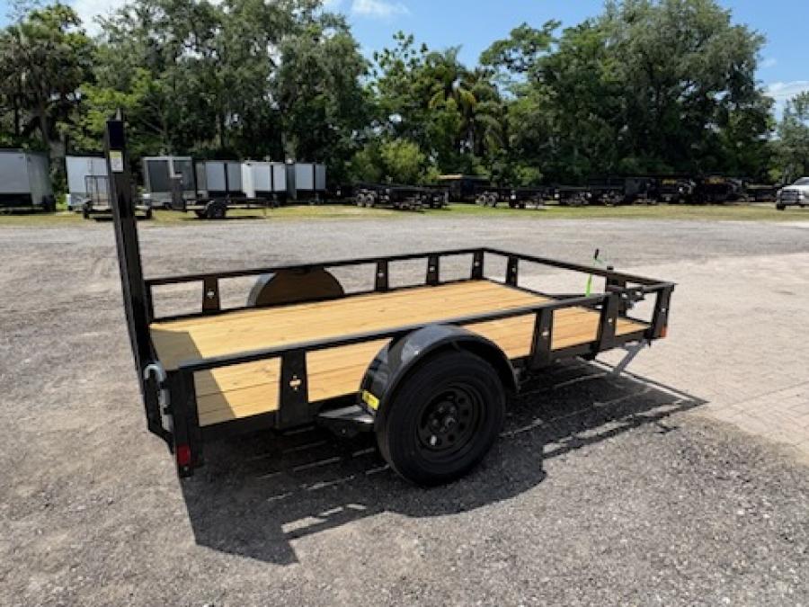 RICE SST RICE - ECON 3.5K SINGLE AXLE UTL 76X12 BLACK - TIRE MT Image 0