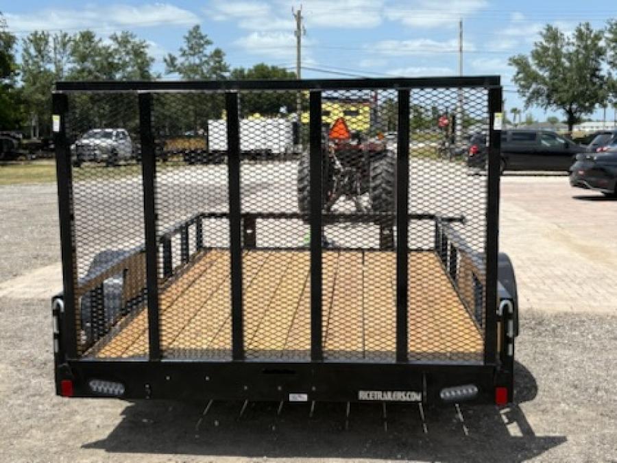 RICE SST RICE - ECON 3.5K SINGLE AXLE UTL 76X12 BLACK - TIRE MT Image 1