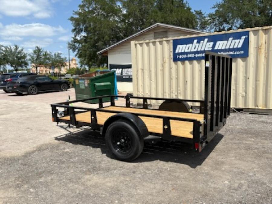 RICE SST RICE - ECON 3.5K SINGLE AXLE UTL 76X12 BLACK - TIRE MT Image 2