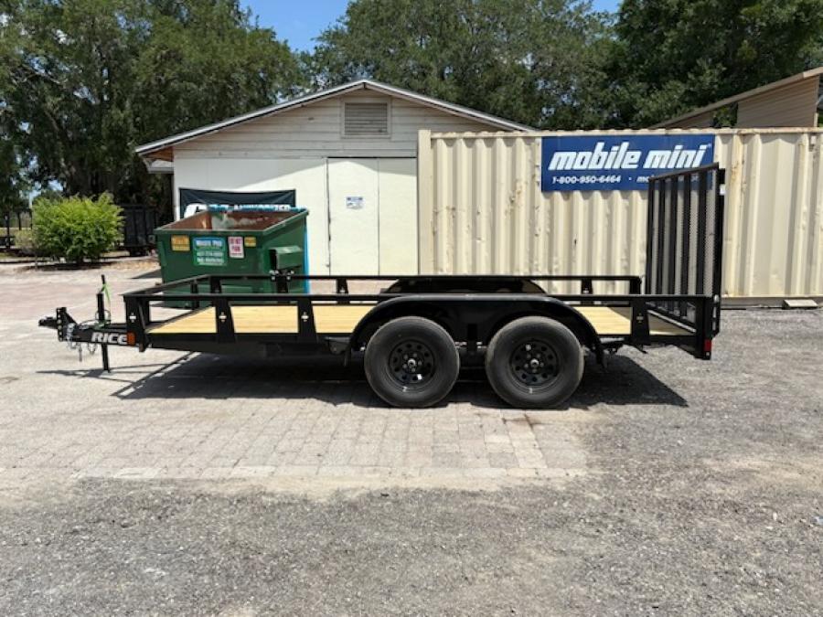 RICE SST RICE – ECON 7K TANDEM AXLE UTL 76X14 BLACK – TIRE MT Image 3