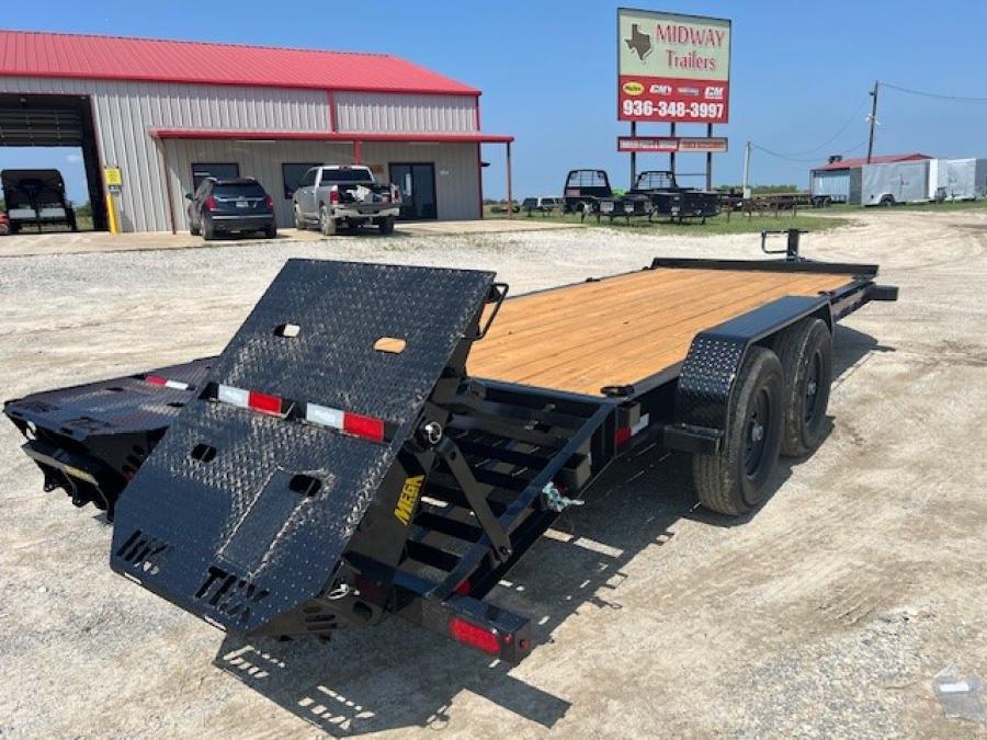 Big Tex 14EH, Equipment, 83" x 20', 15.4K, Dovetail, Mega Ramps, X-Series Image 2