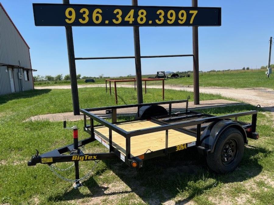 Big Tex 30SA 2,995# SA UTL 60"x8 4RG SPMT BLACK Image 2