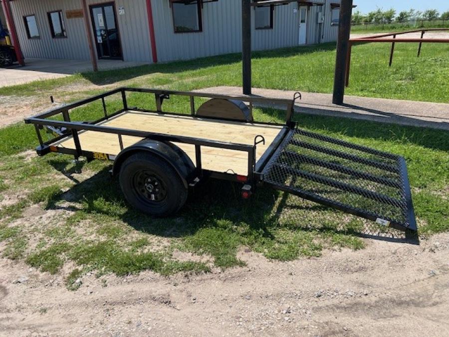 Big Tex 30SA 2,995# SA UTL 60"x8 4RG SPMT BLACK Image 5