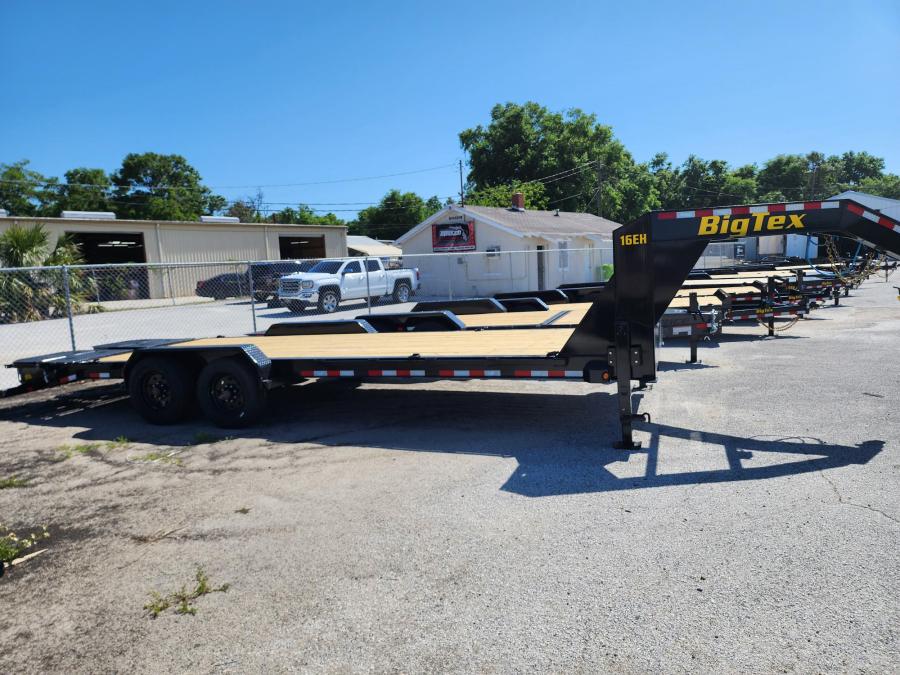 Big Tex 16EH 17.5K TAND.GN, EQUIP 83'" X 24', Toolbox, Mega Ramps, LED LTS Image 1