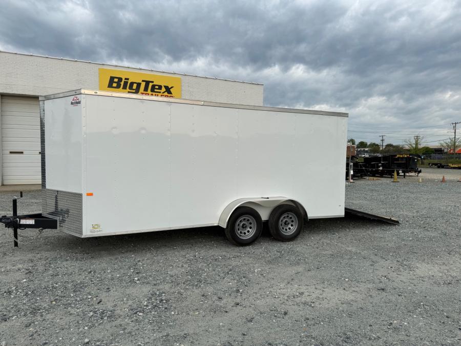 RS71 ENCL 7X16 7K TA WHITE RAMP DOOR 66" HT BY ROCK SOLID Image 0