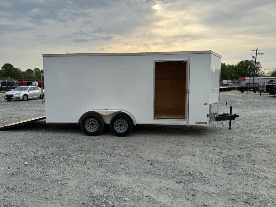 RS71 ENCL 7X16 7K TA WHITE RAMP DOOR 66" HT BY ROCK SOLID Image 5
