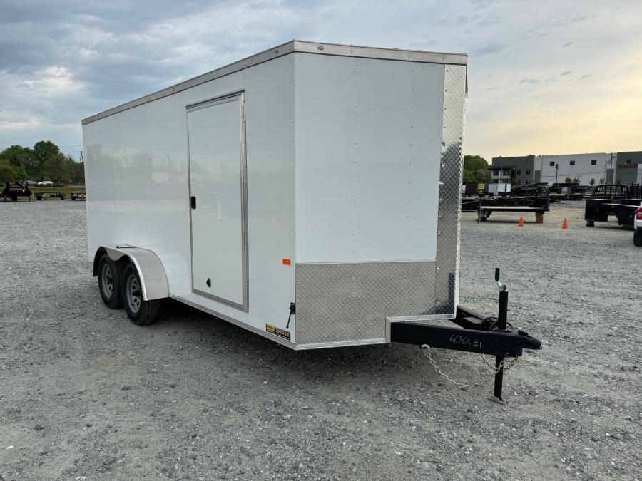 RS71 ENCL 7X16 7K TA WHITE RAMP DOOR 66" HT BY ROCK SOLID Image 2