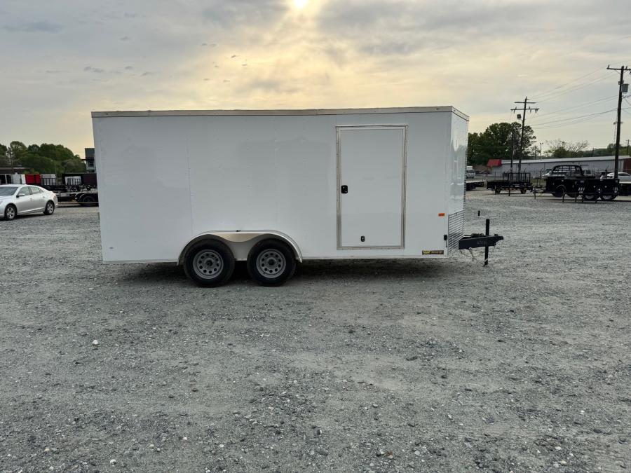 RS71 ENCL 7X16 7K TA WHITE RAMP DOOR 66" HT BY ROCK SOLID Image 4