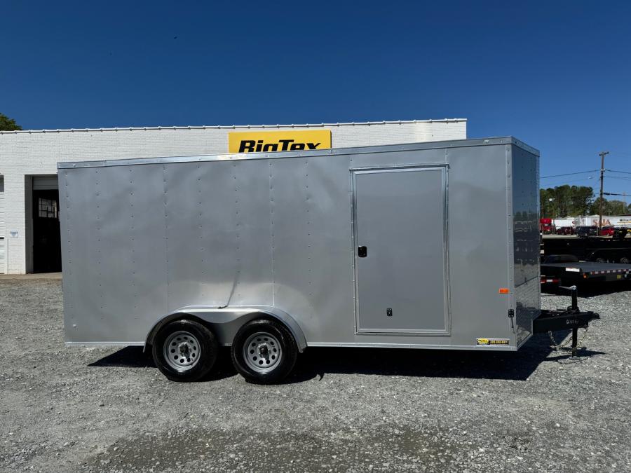 RS71 ENCL 7X16 7K TA SILVER RAMP DOOR 7 HT BY ROCK SOLID Image 0