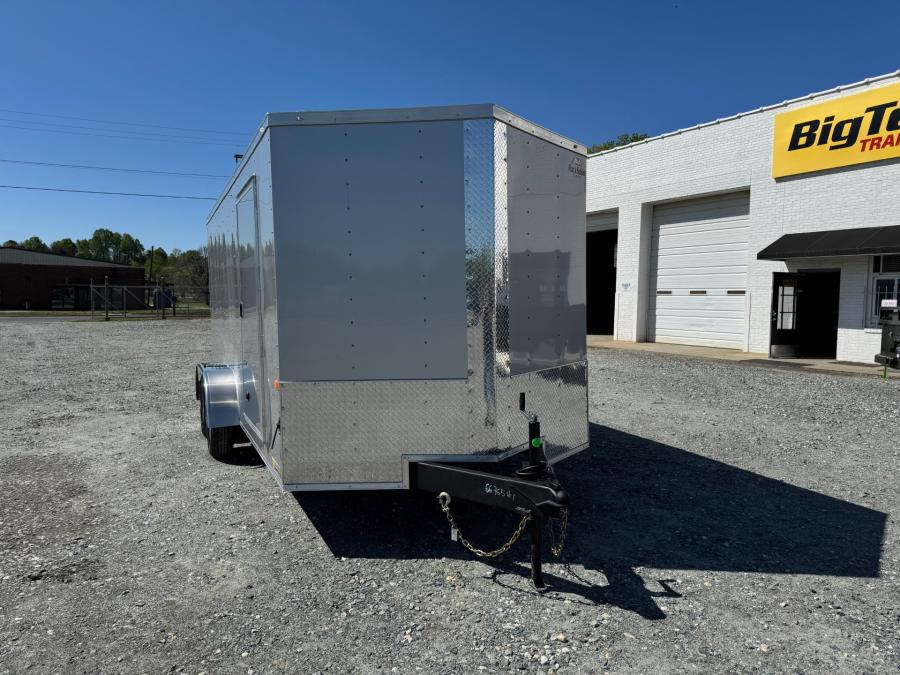 RS71 ENCL 7X16 7K TA SILVER RAMP DOOR 7 HT BY ROCK SOLID Image 1