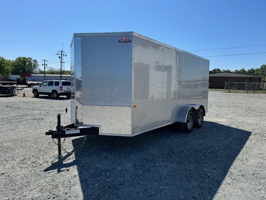 RS71 ENCL 7X16 7K TA SILVER RAMP DOOR 7 HT BY ROCK SOLID Image 2