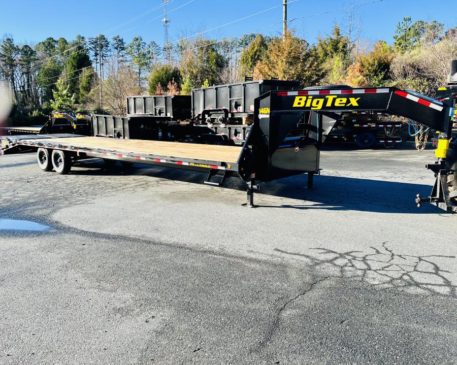 Big Tex 14GN, Gooseneck, 102" x 40', 15.9K, Dovetail, Mega Ramps Image 0