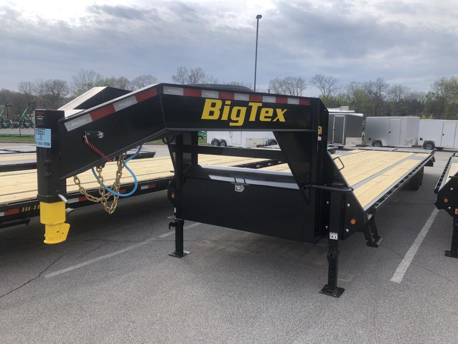 Big Tex 14GN, Gooseneck, 102" x 40', 15.9K, Dovetail, Mega Ramps Image 0
