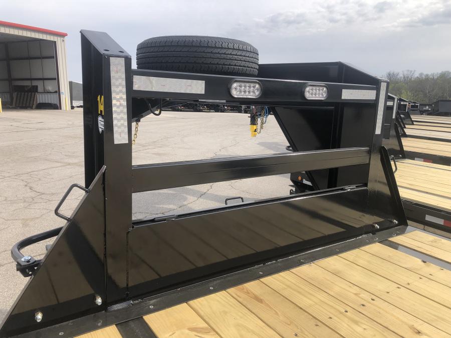 Big Tex 14GN, Gooseneck, 102" x 40', 15.9K, Dovetail, Mega Ramps Image 1