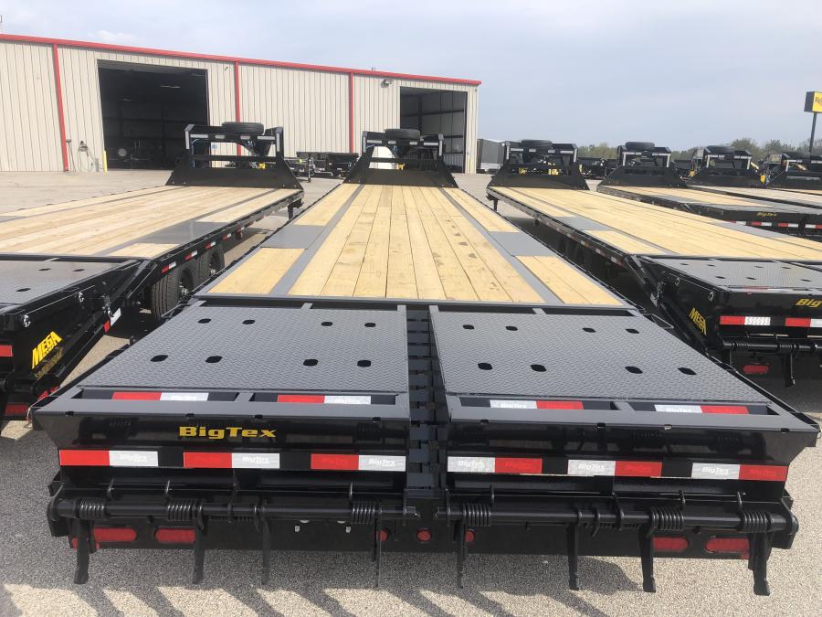 Big Tex 14GN, Gooseneck, 102" x 40', 15.9K, Dovetail, Mega Ramps Image 2