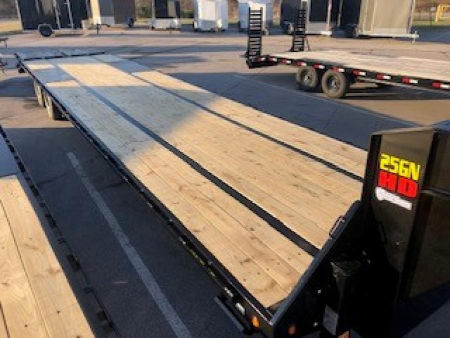 Big Tex 25GN, Gooseneck, 102" x 40', 25.9K, Dovetail, Mega Ramps Image 1