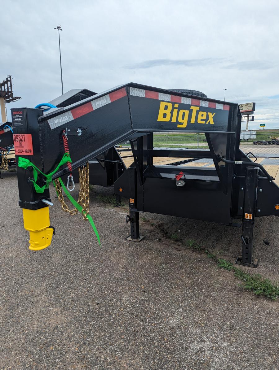 Big Tex 22GN, Gooseneck, 102″ x 25′, 23.9K, Dovetail, Mega Ramps Image 0