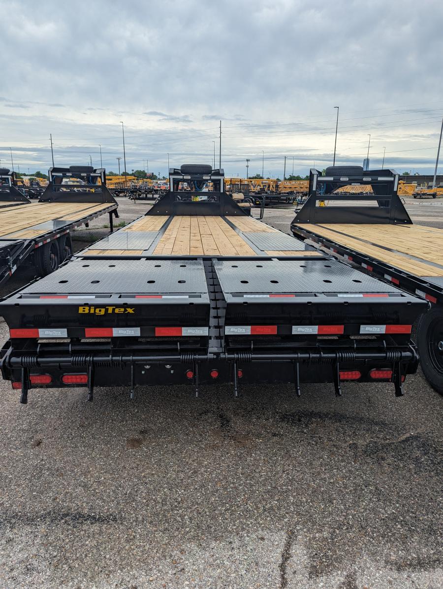 Big Tex 22GN, Gooseneck, 102″ x 25′, 23.9K, Dovetail, Mega Ramps Image 2