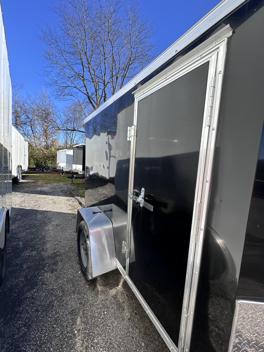 RDLX RDLX 5 x 8 SA FLAT TOP WEDG ENCLOSED TRAILER BY RC Image 1