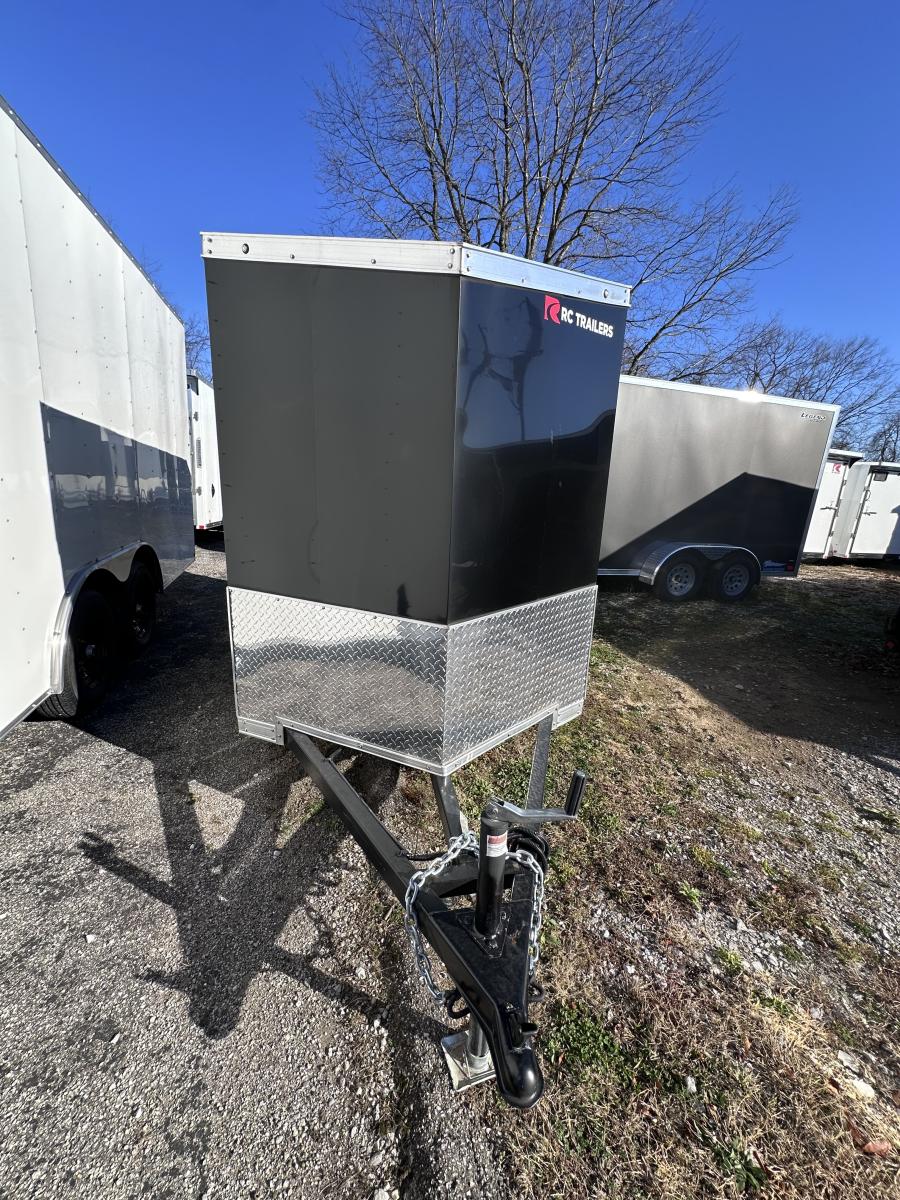 RDLX RDLX 5 x 8 SA FLAT TOP WEDG ENCLOSED TRAILER BY RC Image 2