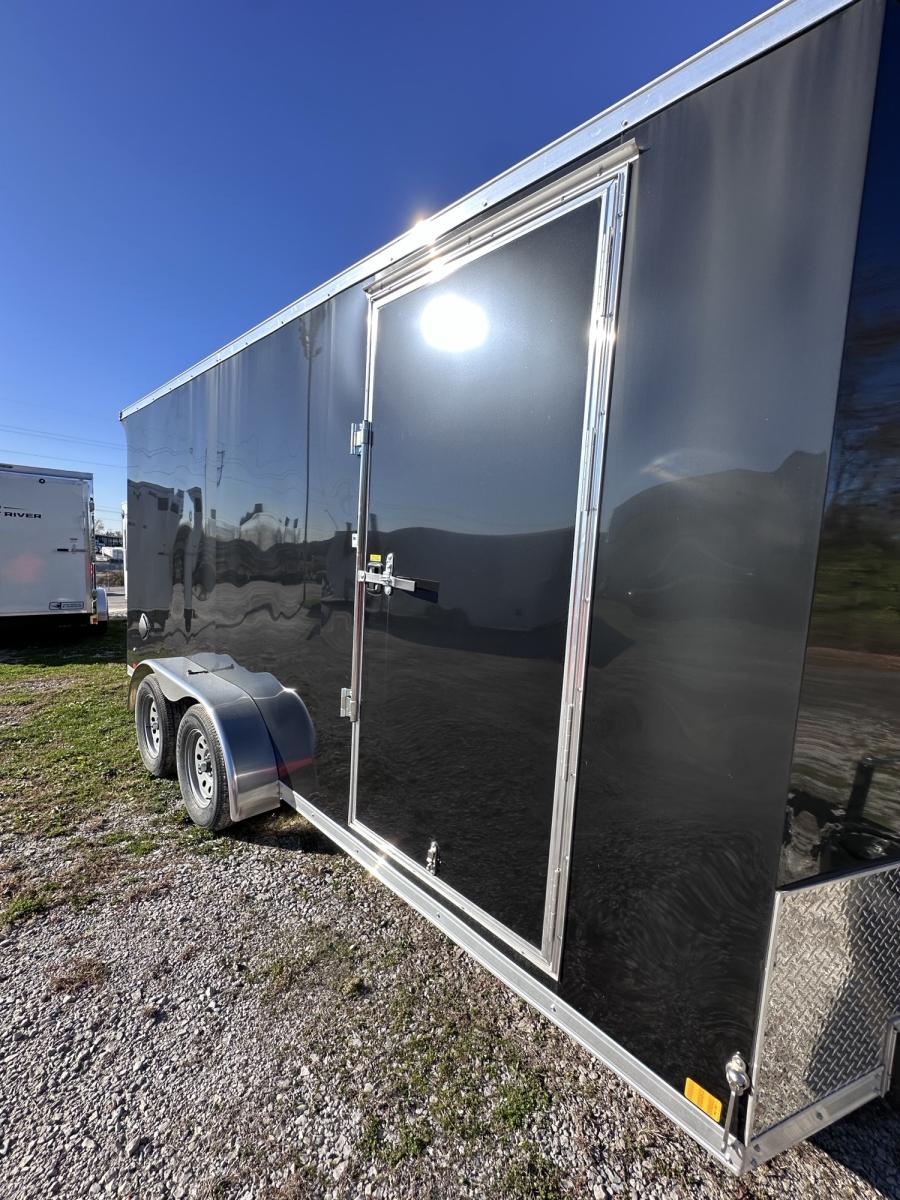 RDLX RDLX 7 x 16 TA FLAT TOP WEDG ENCLOSED TRAILER BY RC Image 2