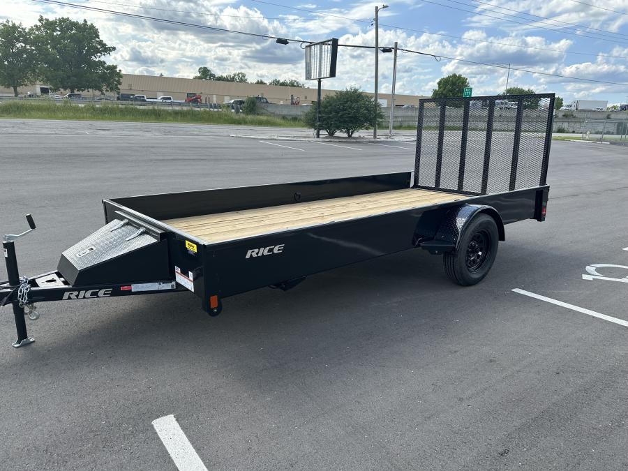 RICE SST RICE - STEALTH 3.5K SINGLE AXL UTILITY 76X12 BLACK - STD Image 2