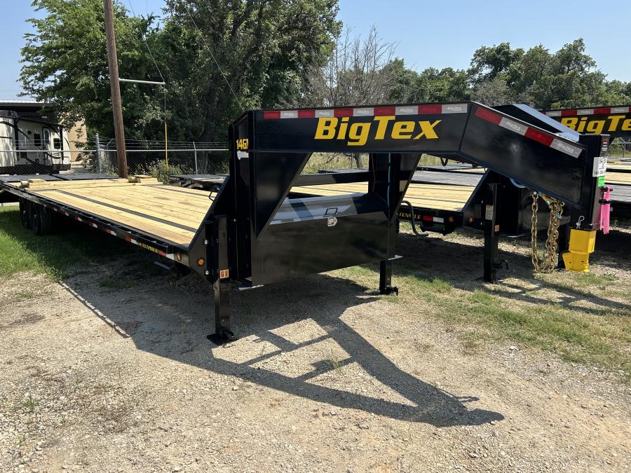 Big Tex 14GN, Gooseneck, 102" x 33', 15.9K, Dovetail, Mega Ramps Image 0