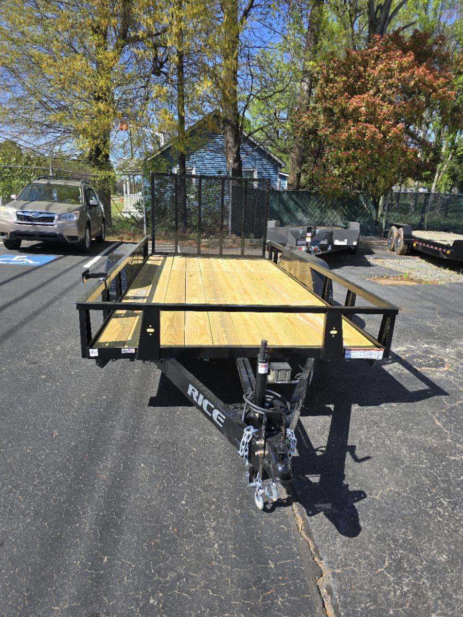 RICE SST RICE - ECON 7K TANDEM AXLE UTL 76X16 BLACK - TIRE MT Image 1