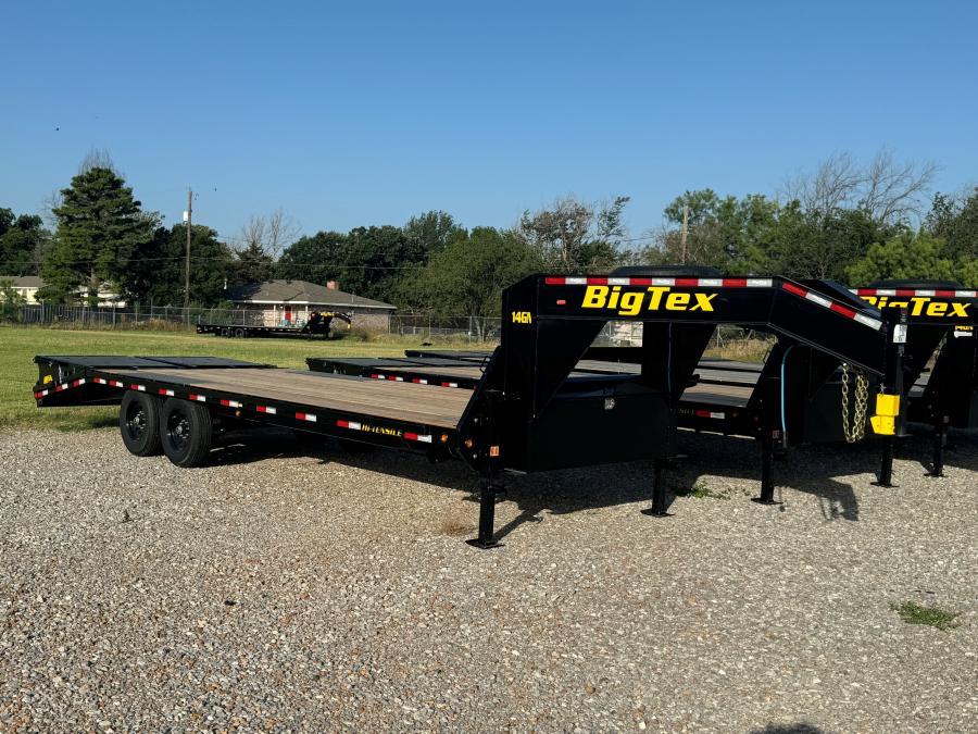Big Tex 14GN, Gooseneck, 102″ x 33′, 15.9K, Dovetail, Mega Ramps image 0