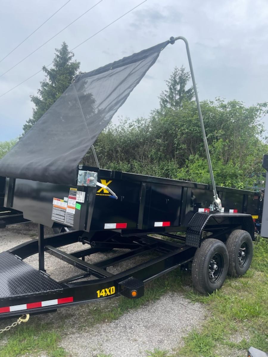 Big Tex 14XD, Dump, 83" x 14', 15.4K, 4' Sides, X-Series Image 0