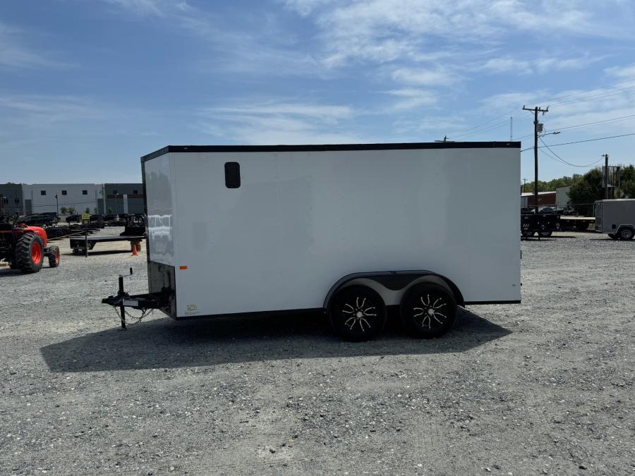 RS71 ENCL 7X14 7K TA WHITE RAMP DOOR 7 BLK OUT ROCK SOLID Image 6