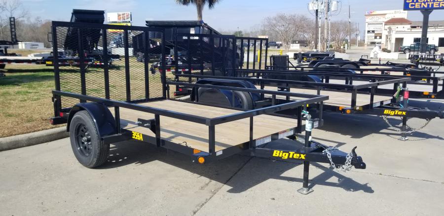 Big Tex 35SA 2,995# SA UTL 77"x10 BLACK Image 0