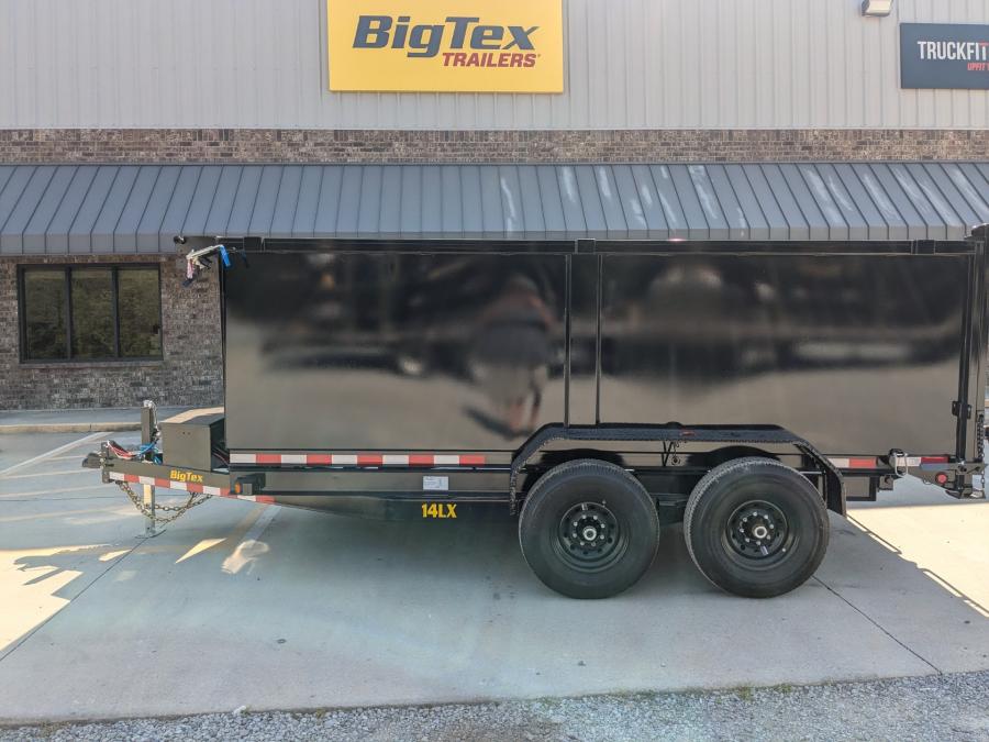 Big Tex 14LX, Dump, 83" x 14', 14K, 4' Sides Image 0