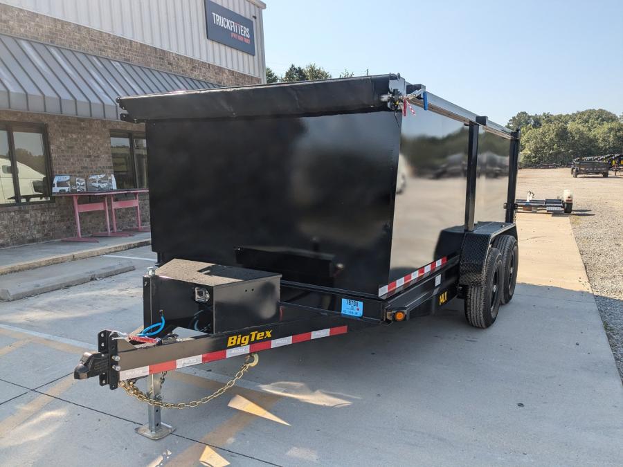 Big Tex 14LX, Dump, 83" x 14', 14K, 4' Sides Image 1