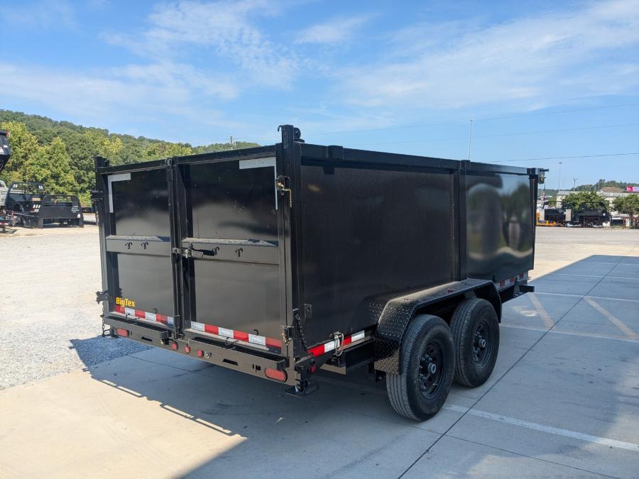 Big Tex 14LX, Dump, 83" x 14', 14K, 4' Sides Image 2