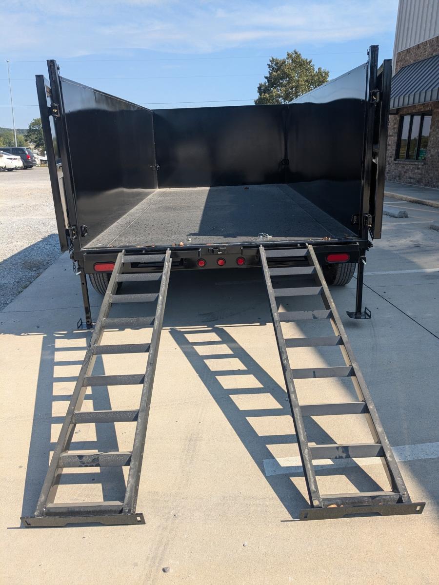Big Tex 14LX, Dump, 83" x 14', 14K, 4' Sides Image 3
