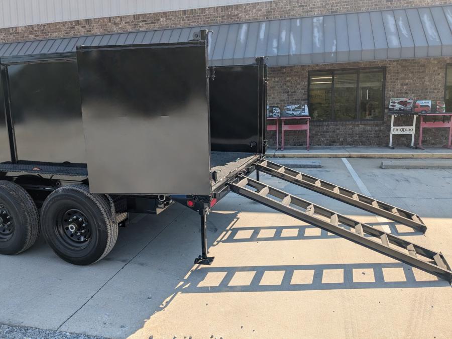 Big Tex 14LX, Dump, 83" x 14', 14K, 4' Sides Image 4