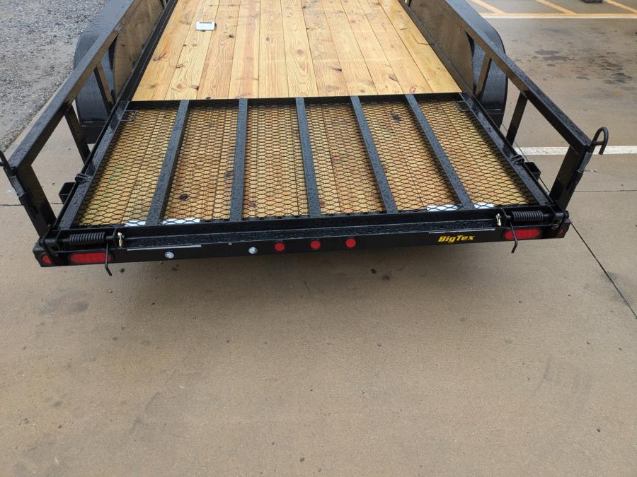 Big Tex 70PI 7K TAND SQ TU UTL 83"x14 2 BRAKES, BLK Image 1