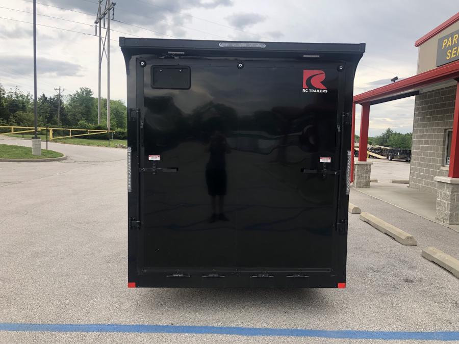 RC Trailers RDLX 7x16 tandem-axle wedge enclosed trailer, 7' interior height, ramp door, screwless Image 3