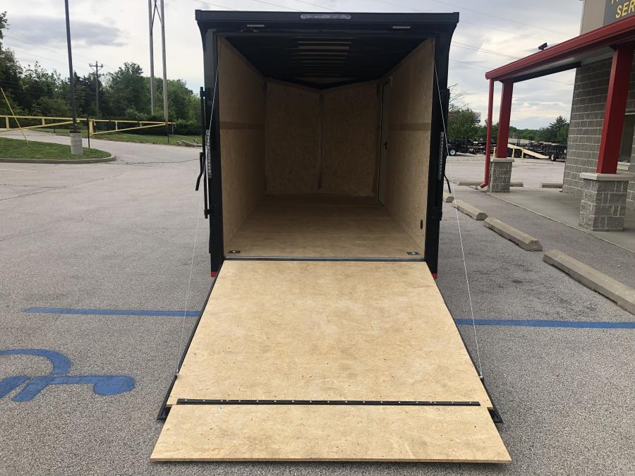 RC Trailers RDLX 7x16 tandem-axle wedge enclosed trailer, 7' interior height, ramp door, screwless Image 4