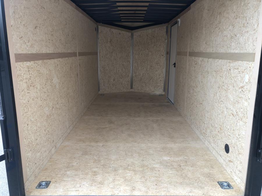 RC Trailers RDLX 7x16 tandem-axle wedge enclosed trailer, 7' interior height, ramp door, screwless Image 5