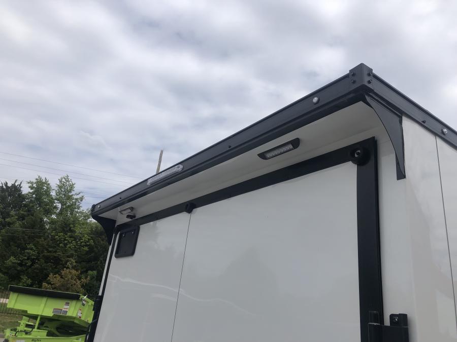 RC Trailers RDLX 8.5x22 tandem-axle wedge enclosed trailer, 7' interior height, ramp door, screwless Image 6
